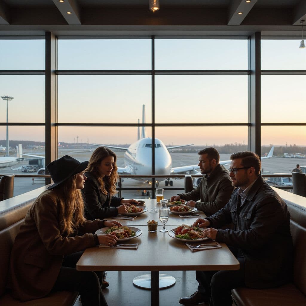 Airport dining and restaurants